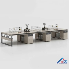 Cụm bàn làm việc 2 người hiện đại - CB 44