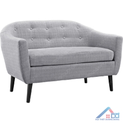 Sofa văng 1.5 mét màu lông chuột - SF 53