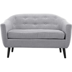 Sofa văng 1.5 mét màu lông chuột - SF 53
