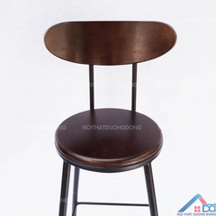 Ghế bar chân sắt đẹp-GB 17