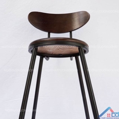 Ghế bar chân sắt đẹp-GB 17