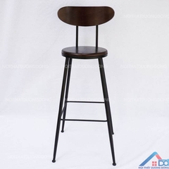 Ghế bar chân sắt đẹp-GB 17