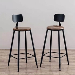 Ghế bar chân sắt -GB 16
