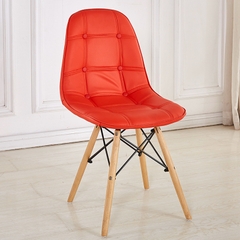 Ghế cafe Eames J4 màu đỏ -CF 09