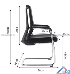 Ghế chân quỳ lưới cao cấp -CQ27