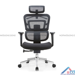 Ghế công thái học ergonomic có để chân nhựa -GX 22