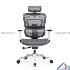 Ghế công thái học ergonomic có để chân nhựa -GX 22