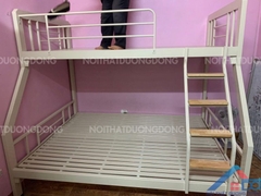 Giường sắt lệch tầng 1m6 1m2 hộp to -GT21