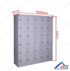 Tủ Locker Sắt 30 Ngăn Đựng Đồ - LK 11