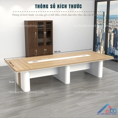 Mẫu bàn họp chân uốn cong - BH 89