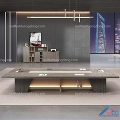Mẫu bàn họp có đèn led cao cấp - BH 87