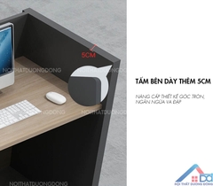 Quầy lễ tân bàn tiếp tân 3m -LT 17