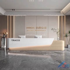 Quầy lễ tân công ty đơn giản - LT 34