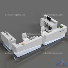 Quầy lễ tân hình chữ U - LT 24