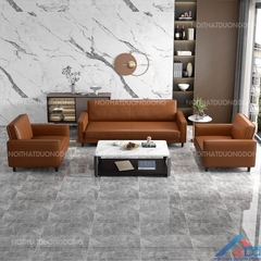 Sofa bộ màu da bò sang trọng -SF 62