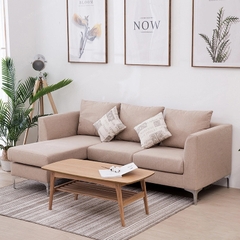 Sofa góc gỗ tự nhiên bọc nỉ - SF 25