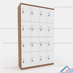 Tủ locker gỗ 16 ngăn hiện đại -LKG 19