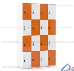 Tủ locker gỗ 16 ngăn hiện đại -LKG 19