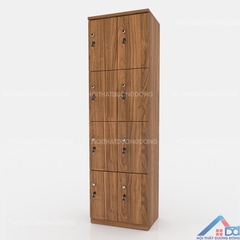 Tủ gỗ locker 8 cánh - LKG 10