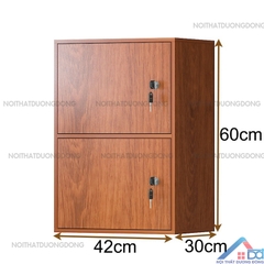 Tủ locker 1 cột 2 ngăn -LKG 11