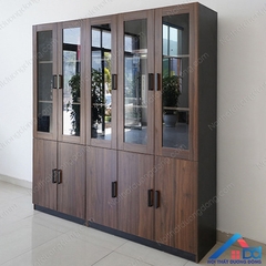 Tủ tài liệu gỗ 5 cánh -  TL 21