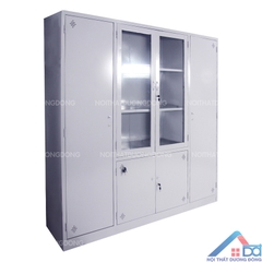 Tủ tài liệu sắt 4 khoang -TS 25