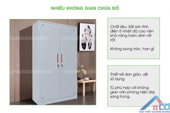 Tủ sắt văn phòng 2 cánh -TS 15