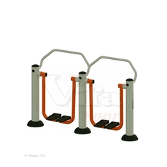 ĐI BỘ TRÊN KHÔNG ĐÔI TRỤ ĐÔI VIFA 731422-2 - THIẾT BỊ THỂ THAO CÔNG VIÊN CAO CẤP D114