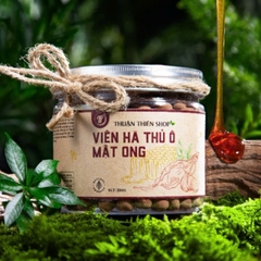 Combo 2 Viên hà thủ ô mật ong tặng 100g tinh bột nghệ đỏ