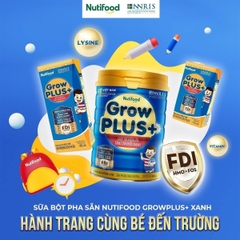 Sữa grow plus xanh lon 900g