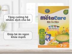 Bột ăn dặm 4 vị mặn Metacare