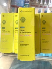 Kẽm & Vitamin B12 Nutrivitality Hỗ Trợ Tăng Đề Kháng