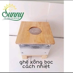 Ghế xông có bọc cách nhiệt