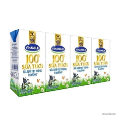 Sữa tươi ÍT đường vinamilk 110ml
