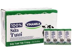 Sữa tươi có đường Vinamilk 180ml