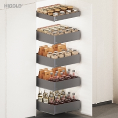 HỆ TỦ KHO NGĂN KÉO ÂM ĐỘC LẬP NHÔM HÀNG KHÔNG HIGOLD