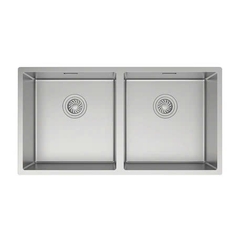 Chậu bếp Inox Hafele Satin R10 HS24-SSN2S-870 567.24.437
