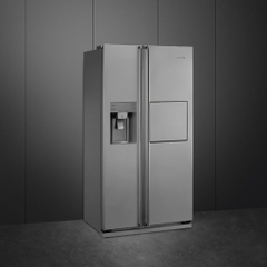 TỦ LẠNH SMEG, SIDE-BY-SIDE SBS662X 535.14.999