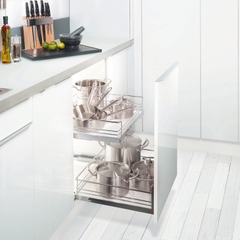 GIÁ XOONG NỒI HAFELE KESSEBOHMER GẮN CÁNH ĐÁY ĐẶC