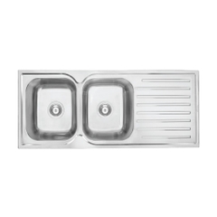 CHẬU RỬA INOX HAFELE HS19-SSD2R90 - 567.23.030