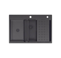 Chậu bếp Inox Hafele WS R10 HS25-SSN1S-7650 - 567.24.484 - Titan