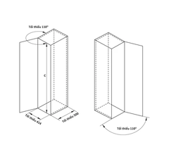 Tủ Kho Dolce 6 Tầng 600mm Hafele 548.65.053