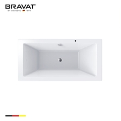 Bồn tắm massage Bravat B25513W-6 (1.5m)