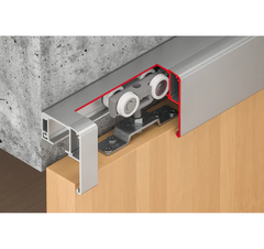 Phụ kiện cửa lùa giảm chấn Hafele 120-P 941.02.037