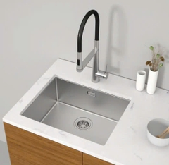 Chậu bếp Inox Hafele Satin R10 HS24-SSN1S-540 567.24.457