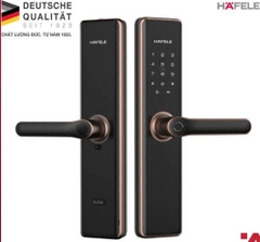 Khóa điện tử Hafele DL7600 Màu đồng bóng 912.20.238 ( Không bao gồm Pin )