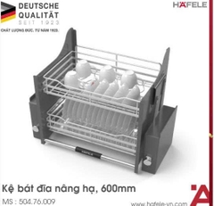 Giá bát nâng hạ Lento 600mm Hafele 504.76.009