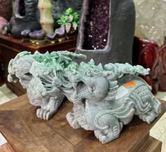 Cặp Tỳ Hưu Ngọc Phỉ Thúy – Đại kiệt tác chiêu tài giữ của, trấn trạch bảo an và khẳng định đẳng cấp vương giả