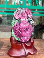 Phật Tổ ADIDA Hồng Ngọc Ruby - Quà Tặng Cao Cấp