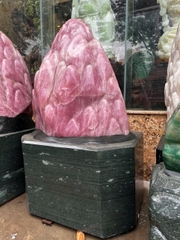 Đại Núi Cảnh Thạch Anh Hồng Siêu Bảo Vật Trấn Trạch Tụ Khí